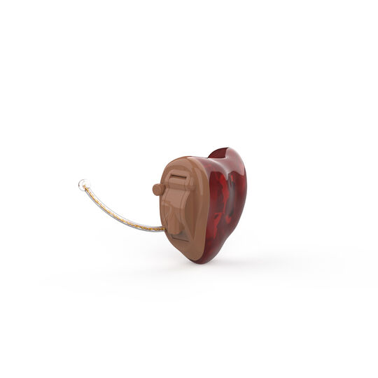 Starkey Evolv AI 2000 CIC, Medium Brown image number 1.0