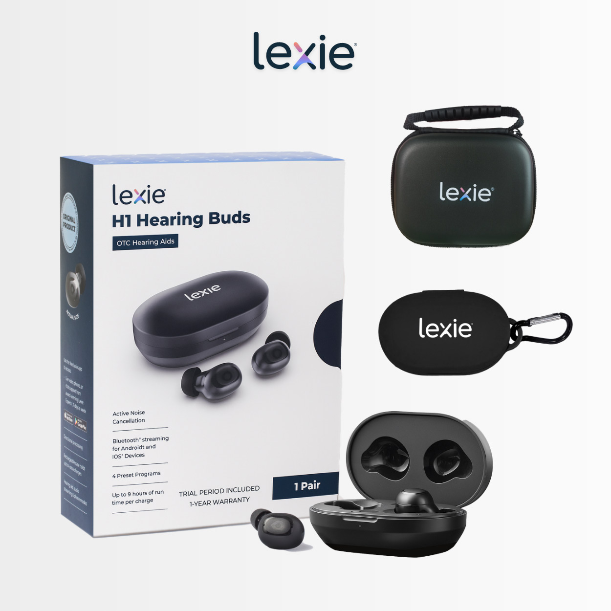 Lexie H1 Hearing Buds Bundle,, image number 2