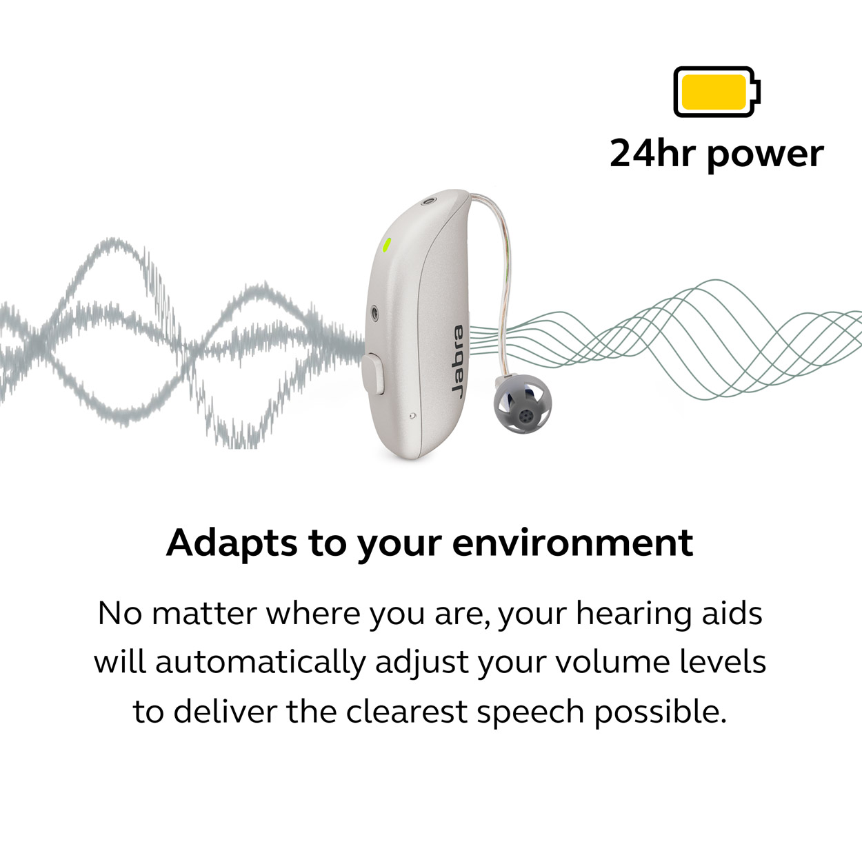 Jabra Enhance Select M2, Warm Gray, image number 4