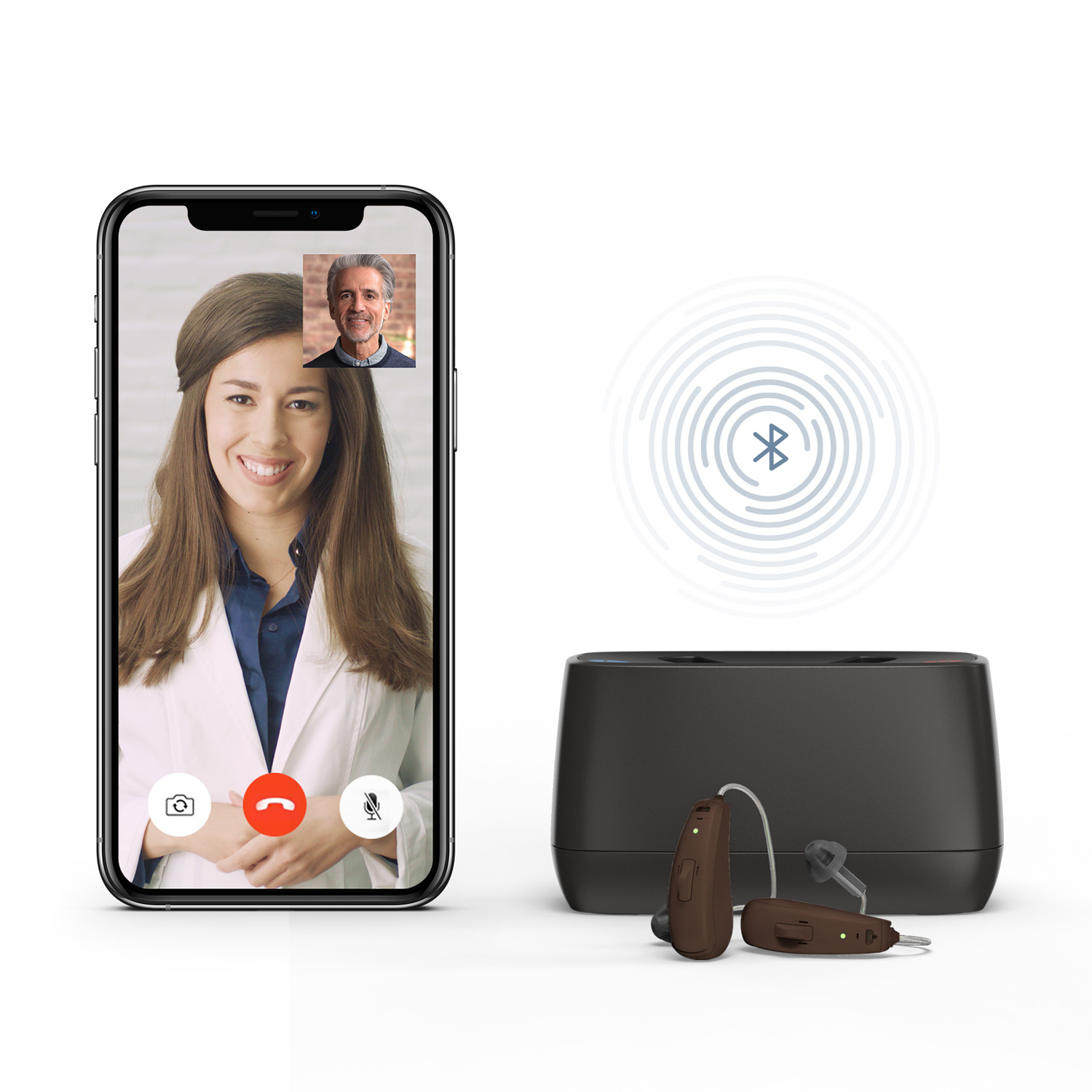 Jabra Enhance Select 50R w/Premium Care, Dark Brown image number 1
