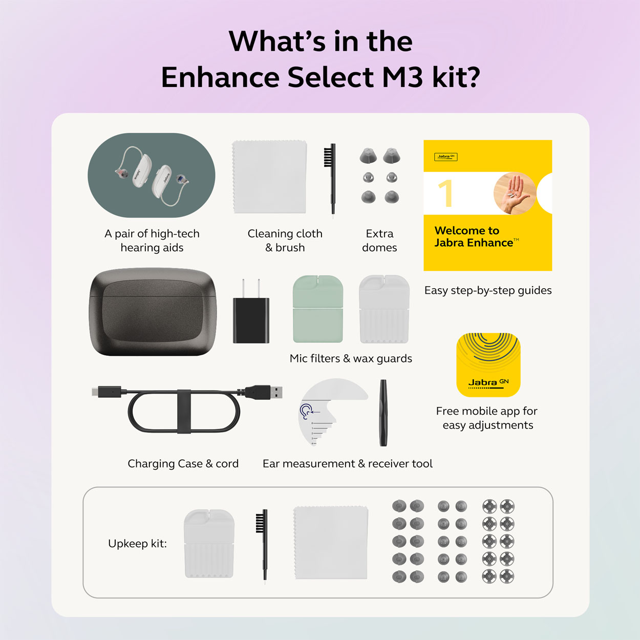Jabra Enhance Select M3 Complete Bundle,, image number 10