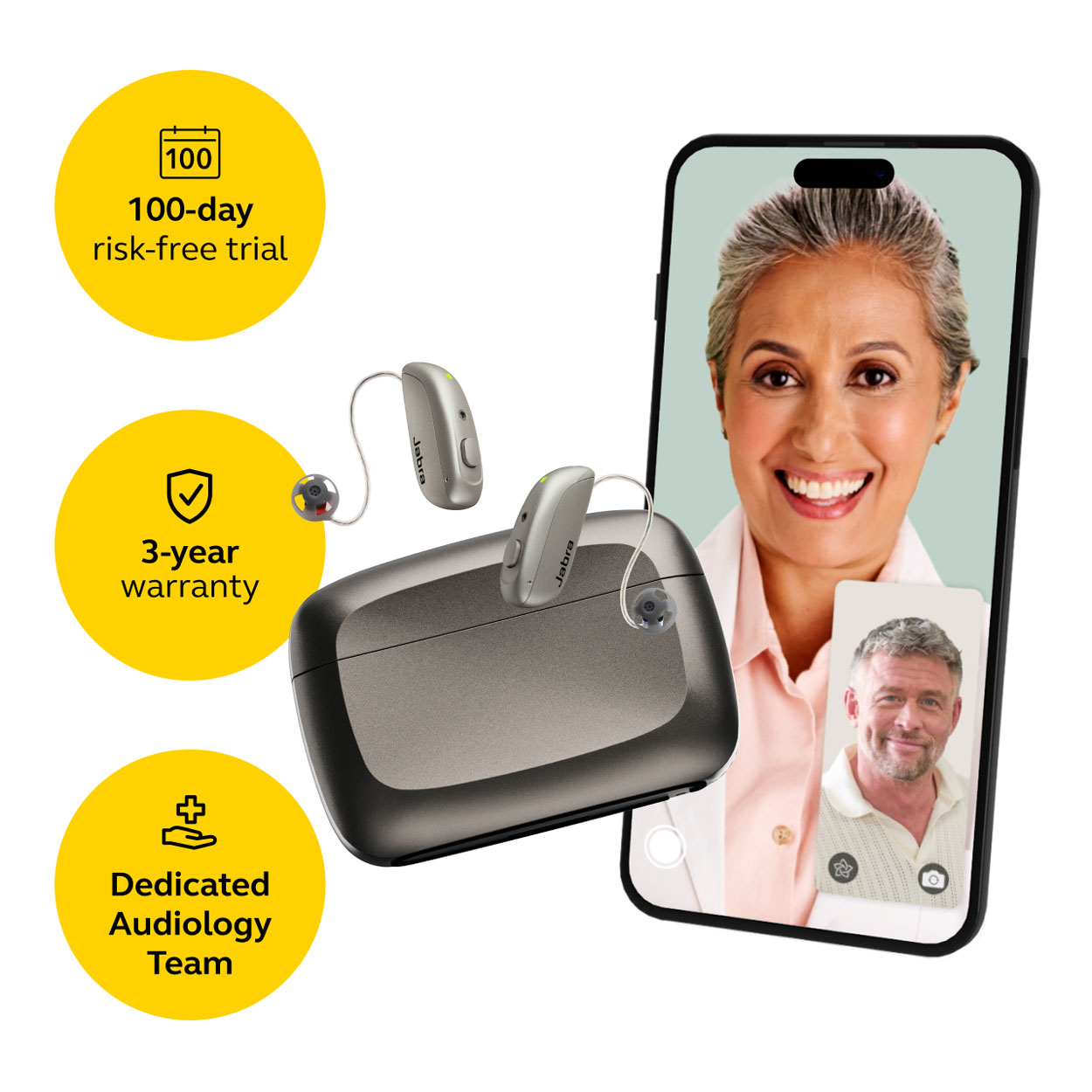 Jabra Enhance Select 700 w/Premium Care, Sand image number 1