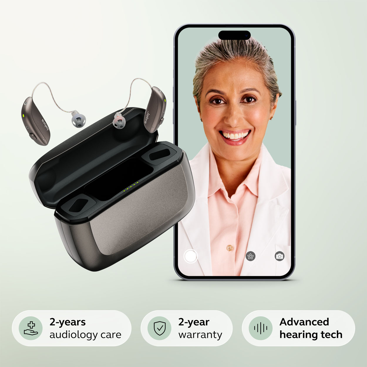 Jabra Enhance Select M2, Warm Gray, image number 1