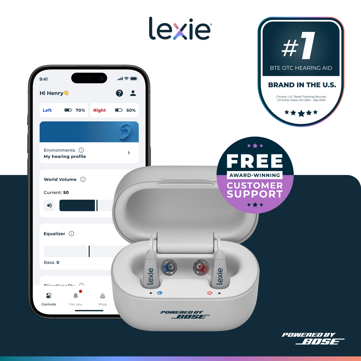 Lexie B2+ Powered by Bose w/ Support,, image number 1