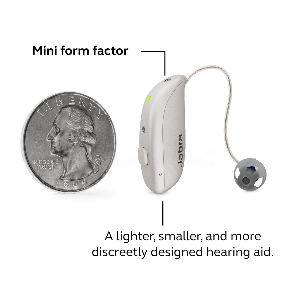 Jabra Enhance Select M1 Swift, Gold, image number 6